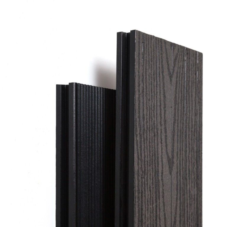 Террасная доска Ecodecking Техно плюс Графит купить в Челябинске