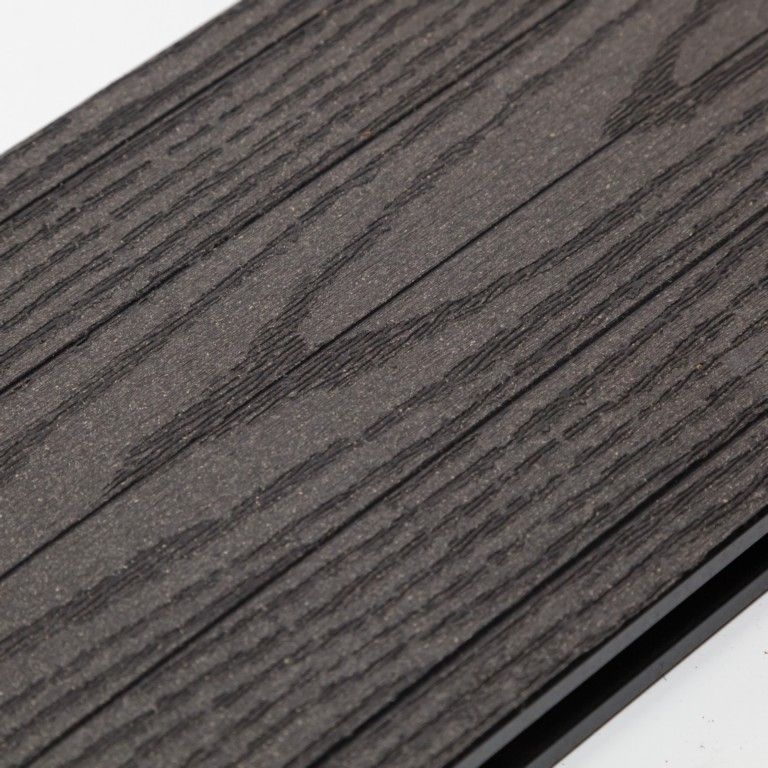 Террасная доска Ecodecking Техно плюс Графит купить в Челябинске