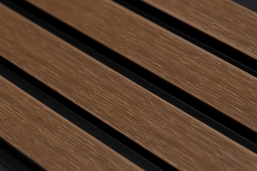 Реечная фасадная панель Ecodecking Скай Коэкструзия Тик купить в Челябинске