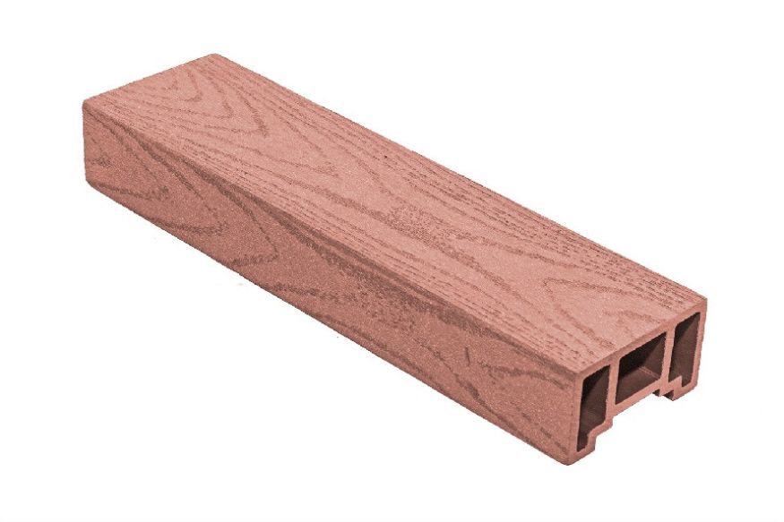 Перила из ДПК АЙ-ТЕХПЛАСТ терракотового цвета купить в Челябинске