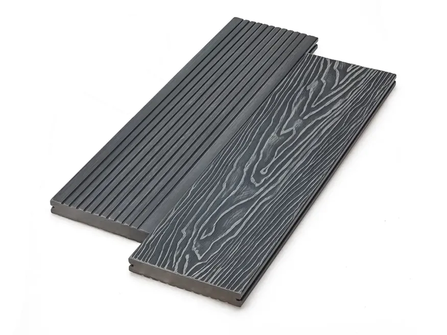 Террасная доска Deckart, Monolit 3D, Графит купить в Челябинске