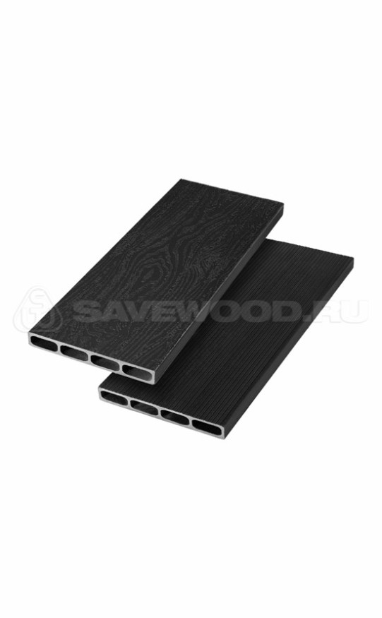 Доска для грядки из ДПК SaveWood, SW Rubus (T), Черный купить в Челябинске