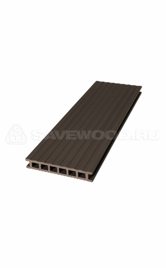Террасная доска ДПК SaveWood, SW Quercus, Темно-коричневый купить в Челябинске