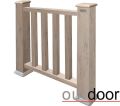 Ограждение из ДПК Outdoor Классик 3D STORM в сером миксе купить в Челябинске