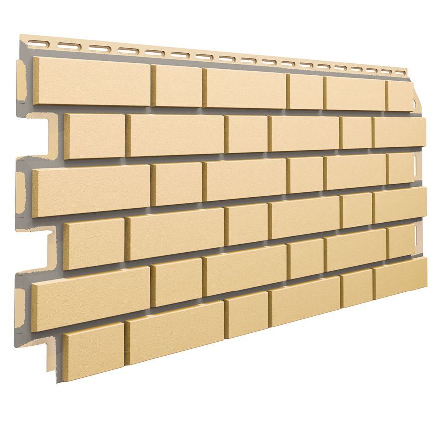 Фасадная панель ТЕХНОНИКОЛЬ Оптима Клинкер, Песочный купить в Челябинске