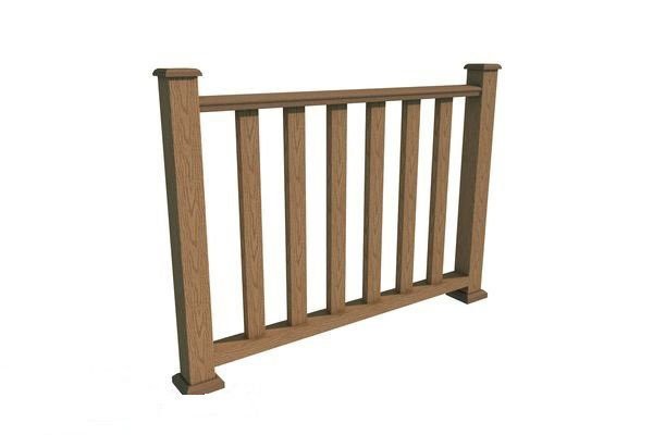 Ограждения из древесно-полимерного композита WOODVEX купить в Челябинске