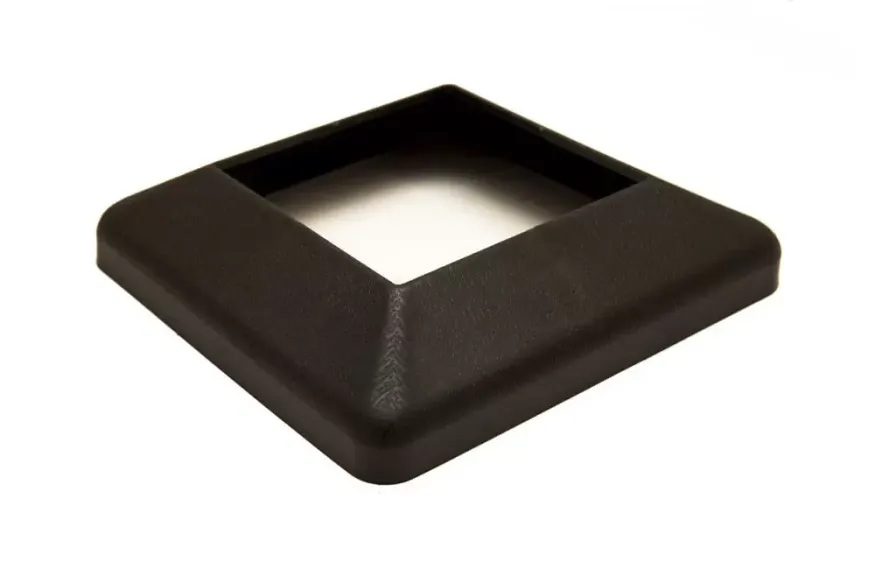 Крышка нижняя ПВХ для столба 100х100 Deckart Графит купить в Челябинске