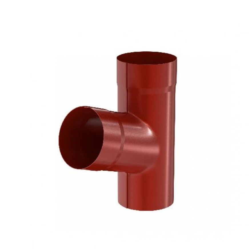 Тройник Aquasystem RR29 в цвете Бургундия 125/90 купить в Челябинске
