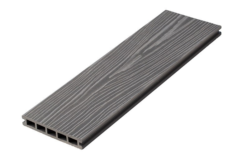 Террасная доска из ДПК RusDecking Unodeck Ultra - Цвет: Серый купить в Челябинске