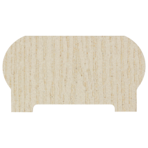 Заглушка торцевая для перил из ДПК Faynag Слоновая кость 95х50 мм