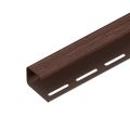 J-профиль Tecos Lux, цвет Итальянский орех. купить в Челябинске