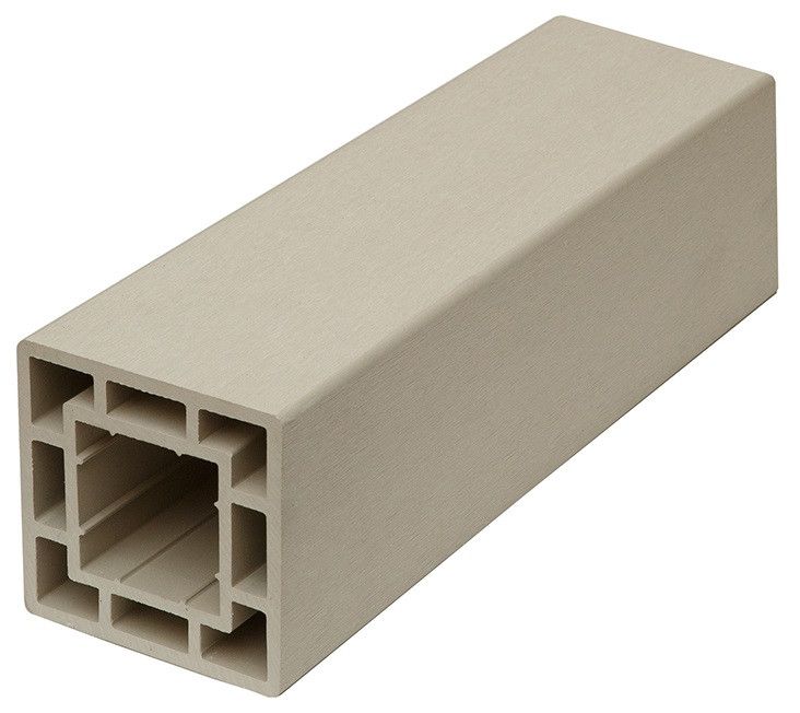 Столб для ограждения CM Decking 120x120 Белое дерево купить в Челябинске