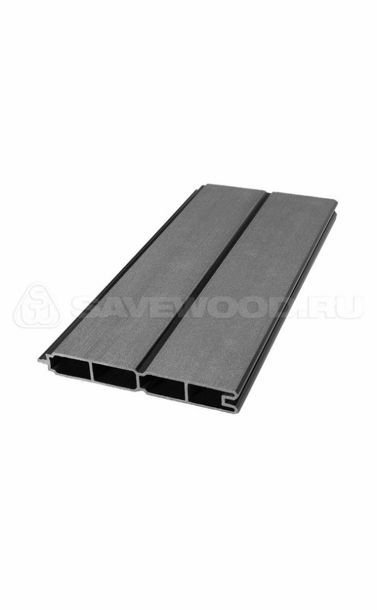 Забор из ДПК Savewood, SW Agger матовый, Черный купить в Челябинске