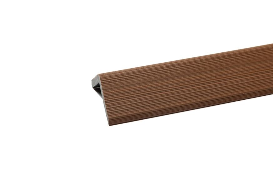 Уголок торцевой Ecodecking Скай коэкструзия Тик купить в Челябинске