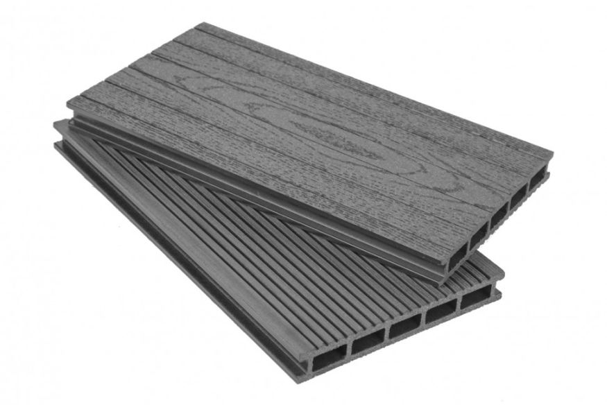 Террасная доска ДПК I-Techplast 160*22мм Графит купить в Челябинске