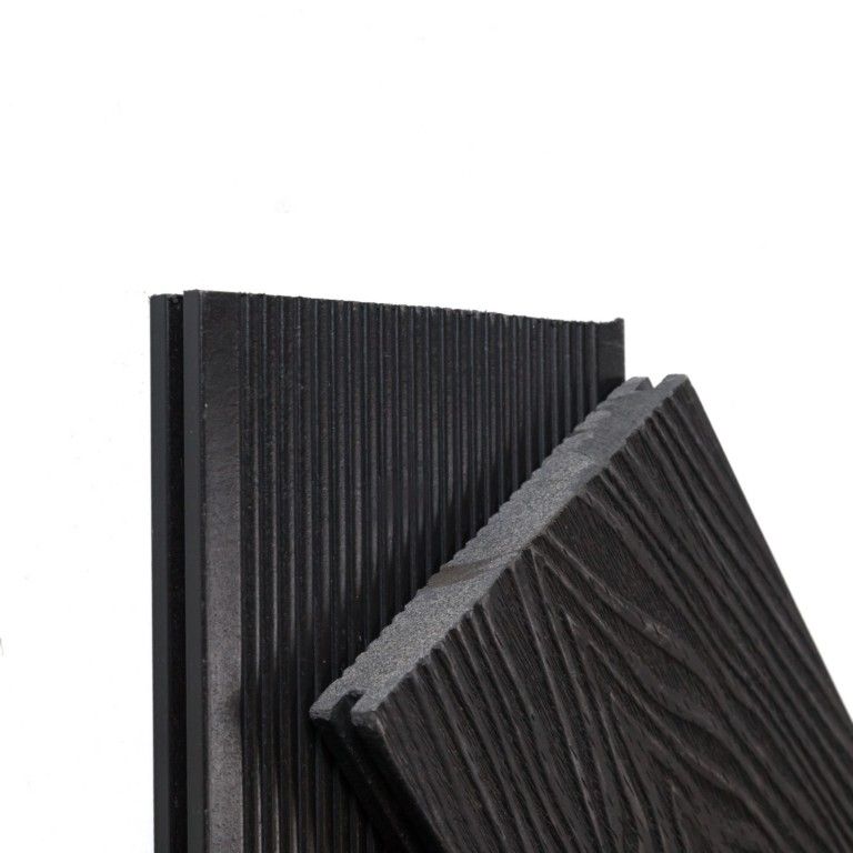 Террасная доска Ecodecking Экстра 3D Графит купить в Челябинске