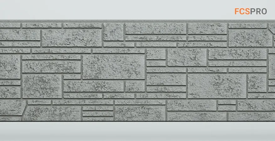 Фиброцементные панели FCS Simple АА3 (под камень) купить в Челябинске