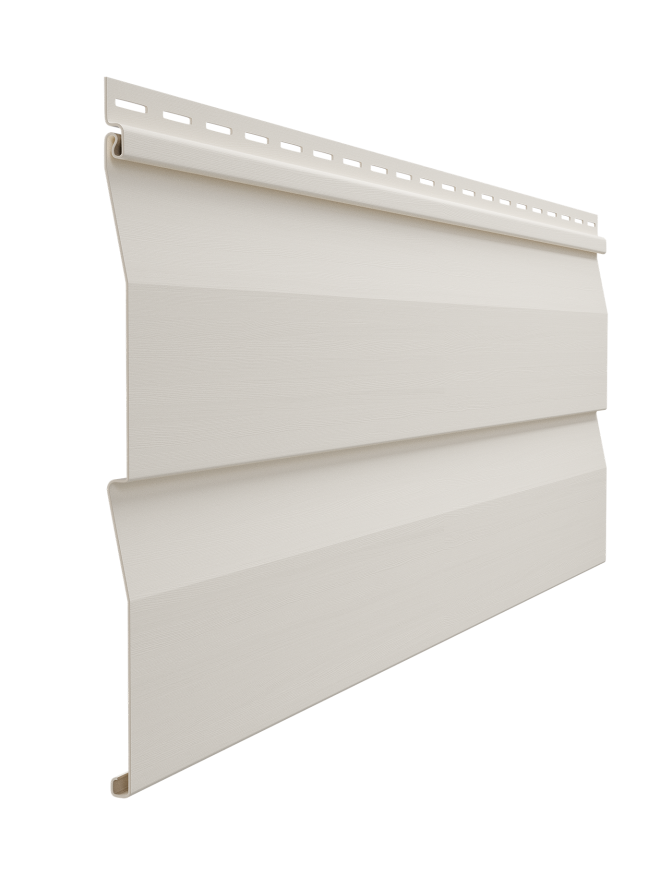 Виниловый сайдинг Docke, Корабельный  брус D4.5D STANDARD, Пломбир купить в Челябинске