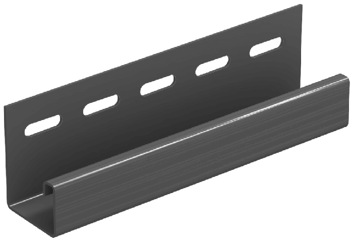 J-планка Ю-пласт, Классика, Графит купить в Челябинске