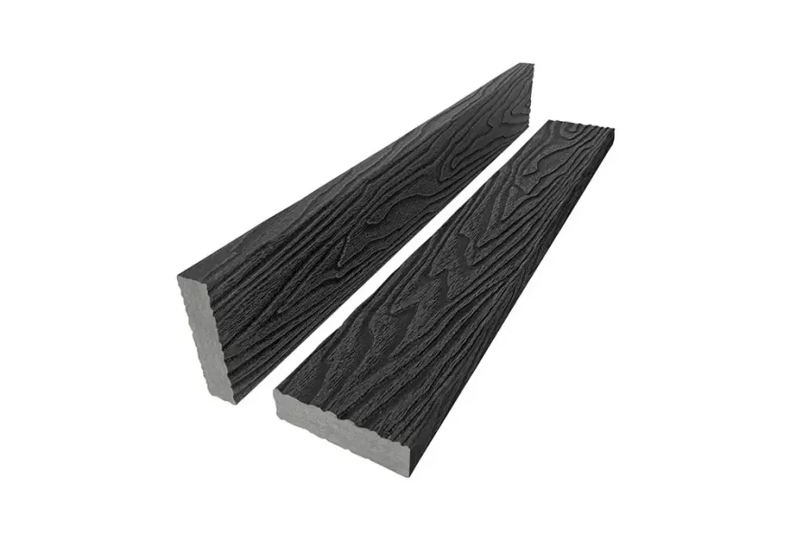 Брус лавочный 3D-тиснение 20×80 — Графит купить в Челябинске