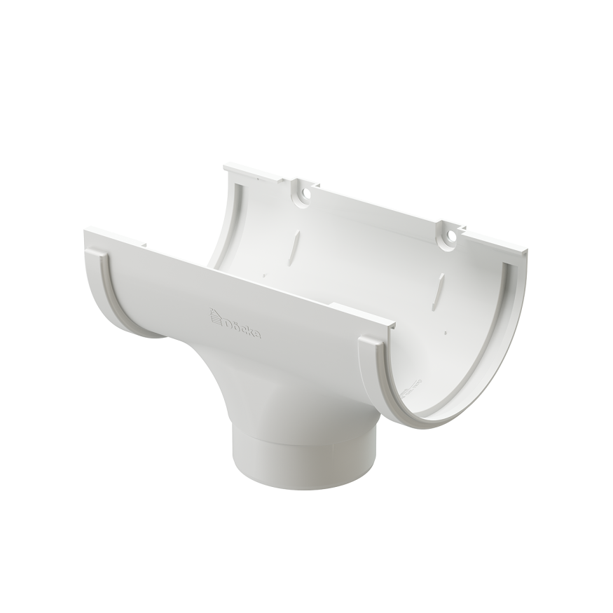 Воронка водосточная Docke Standard, белая купить в Челябинске