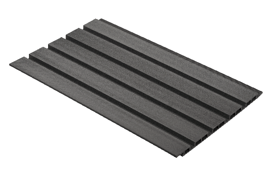 Фасадная панель GRINDERDECO, ДПК, двухсторонняя, цвет Серый базальт купить в Челябинске