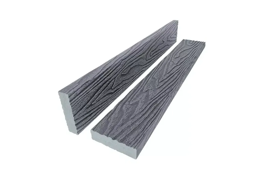 Брус лавочный 3D-тиснение 20×80 — Серый купить в Челябинске