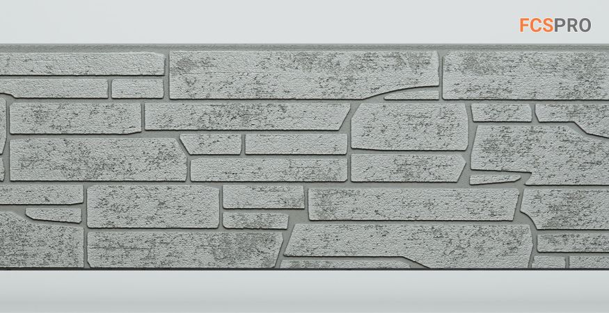 Фиброцементные панели FCS Simple АА7 (под камень) купить в Челябинске