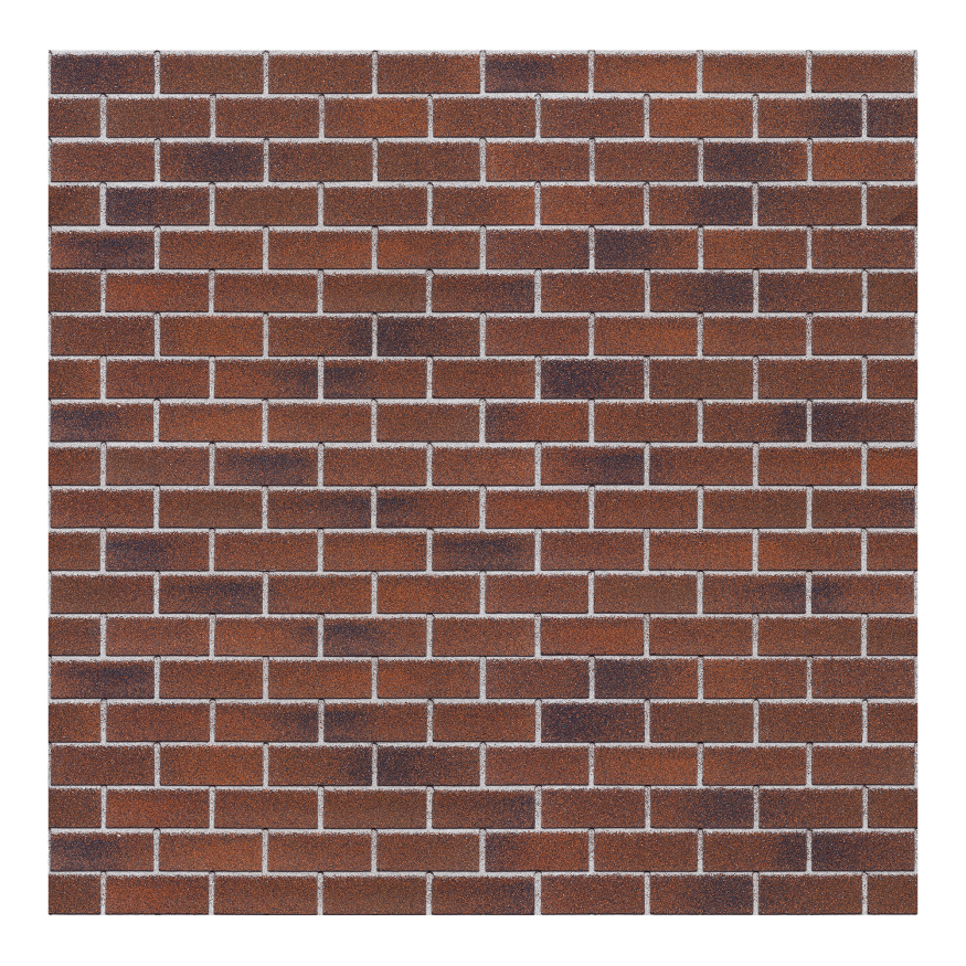 Битумная фасадная плитка Технониколь HAUBERK кирпич Баварский, 2 кв.м. купить в Челябинске