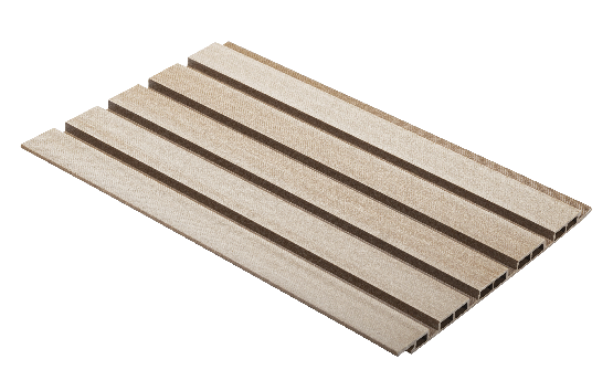 Фасадная панель GRINDERDECO, ДПК, двухсторонняя, Дуб выбеленный. купить в Челябинске