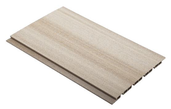 Фасадная панель GRINDERDECO, ДПК, двухсторонняя, Дуб выбеленный. купить в Челябинске