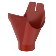 Воронка желоба Aquasystem RR 29 Бургундия 150/100