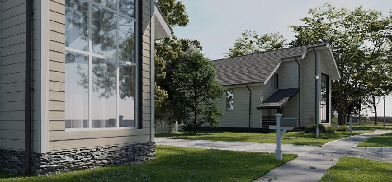 Фиброцементный сайдинг Фибростар Click КС 06 Цвет Слоновая Кость купить в Челябинске