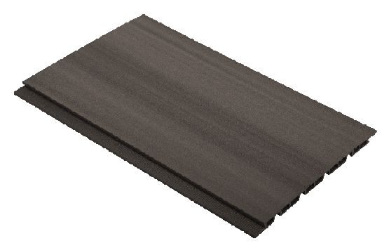 Фасадная панель GRINDERDECO, ДПК, двусторонняя, цвет Венге купить в Челябинске