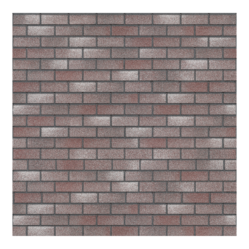 Битумная фасадная плитка Технониколь HAUBERK кирпич Мраморный, 2 кв.м. купить в Челябинске