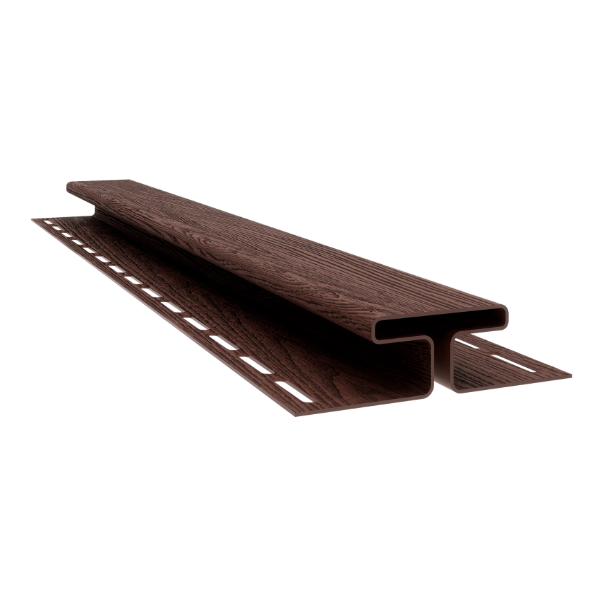 H-профиль соединительный Технониколь Фактур, Орех купить в Челябинске