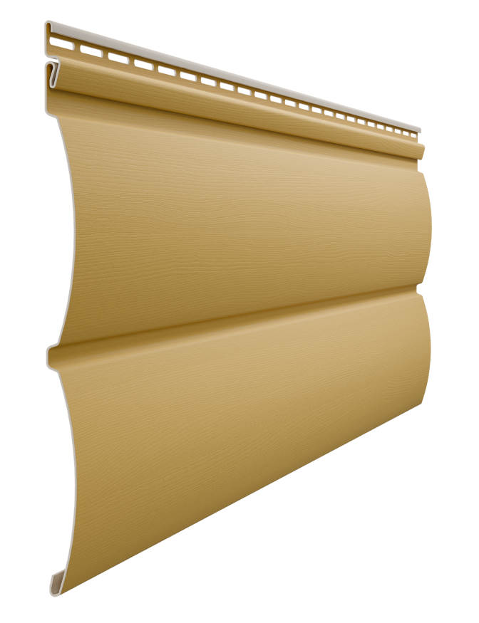 Виниловый сайдинг Docke, Блок-Хаус D4.7T, Карамель купить в Челябинске