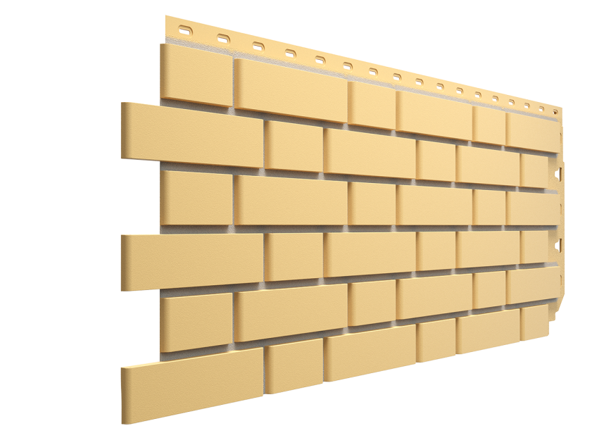Фасадные панели Docke, Standard, Flemish (Флемиш) Жёлтый купить в Челябинске