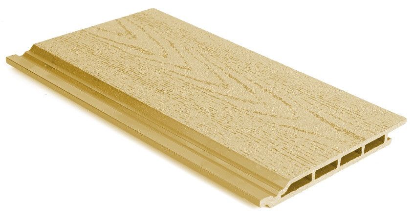 Панель фасадная ДПК АЙ-ТЕХПЛАСТ в цвете золотой купить в Челябинске