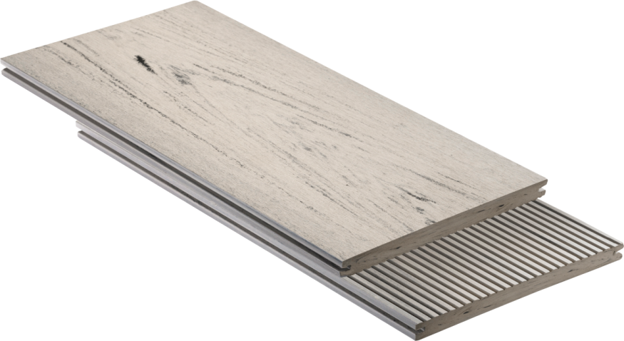 Террасная доска Bruggan Multicolor 120мм Белый дым купить в Челябинске