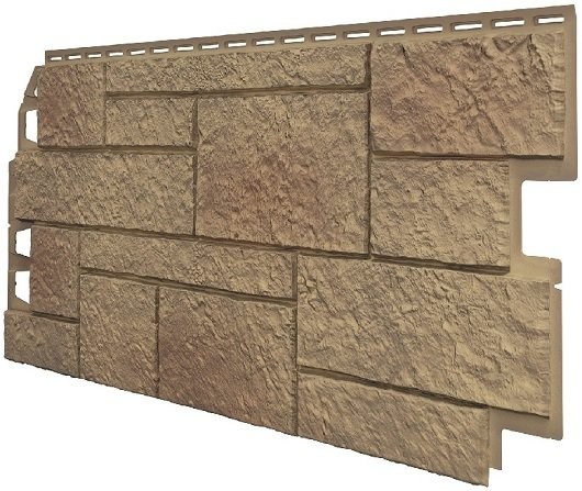 Фасадная панель VOX Sandstone (Сандстоун) светло-коричневого цвета купить в Челябинске