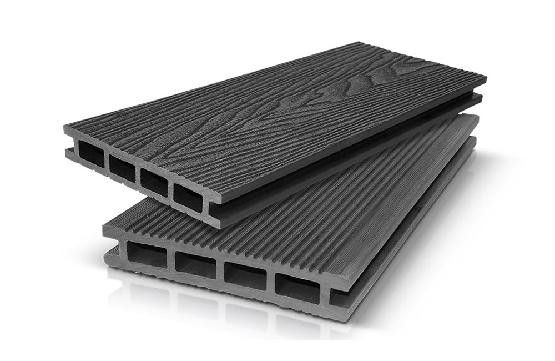 Террасная доска 3D GardenParkett с мелким вельветом в цвете Графит купить в Челябинске
