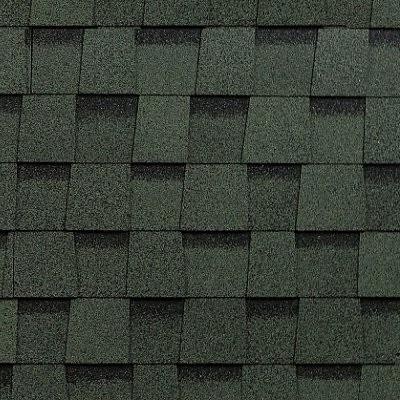 Двухслойная ламинированная черепица Shinglas, Фазенда, Цвет: Зелёный купить в Челябинске