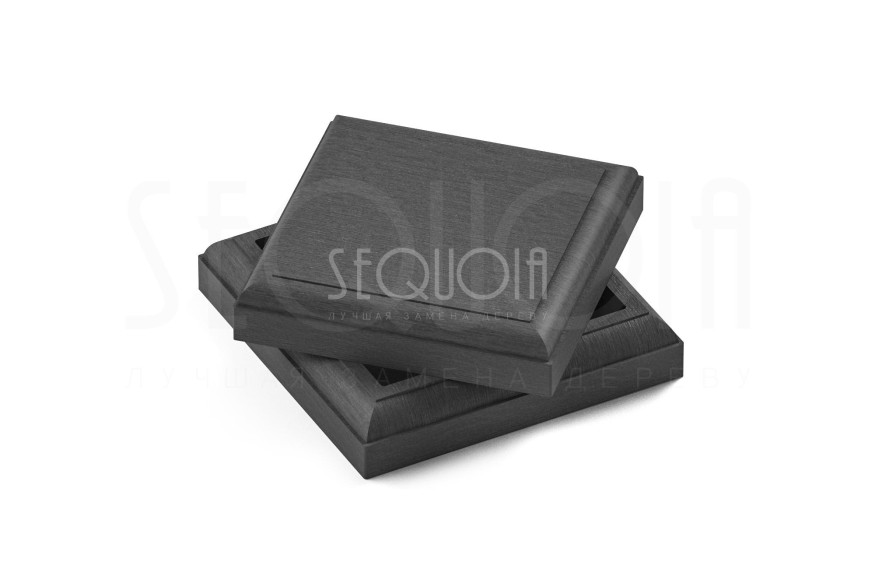 Комплект крышки и юбки для столба SEQUOIA GRAY купить в Челябинске