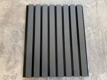 Фасадная реечная панель EasyDecking, Wood-X, Черное дерево