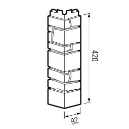 Угол наружный ТЕХНОНИКОЛЬ Камень, Калабрия