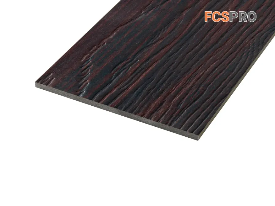 Фиброцементная панель FCSPRO Decor Wood Обожженное дерево купить в Челябинске