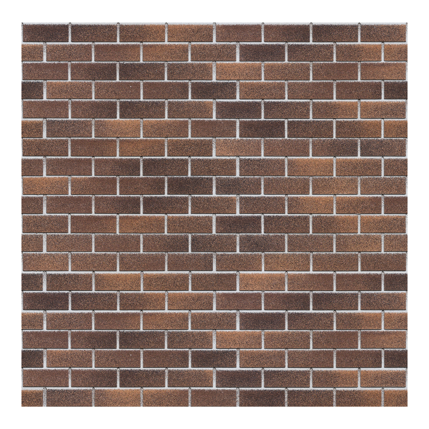 Фасадная битумная плитка Технониколь HAUBERK кирпич Бельгийский, 2 кв.м. купить в Челябинске