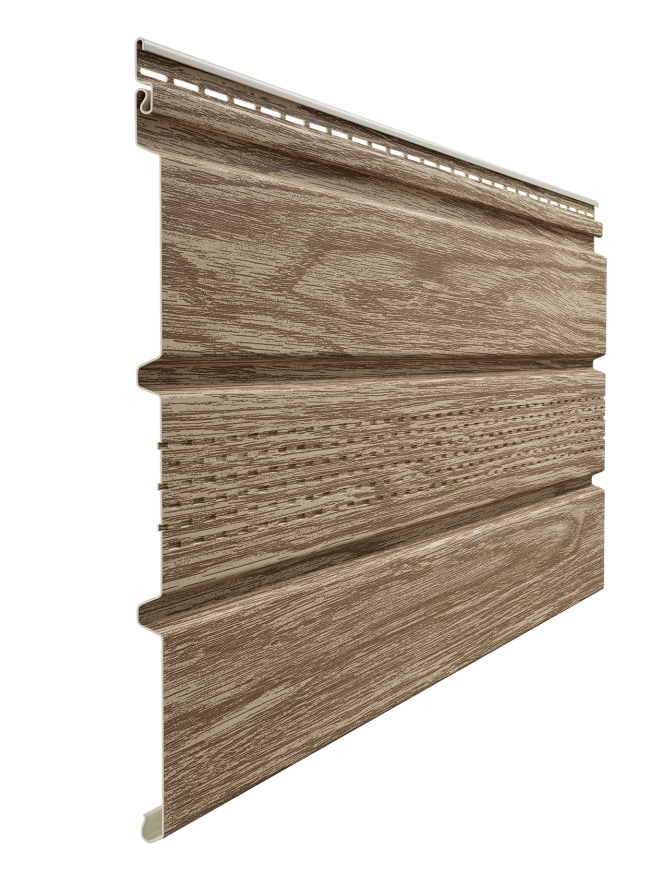 Софит Docke T4 с центральной перфорацией, Кедр купить в Челябинске