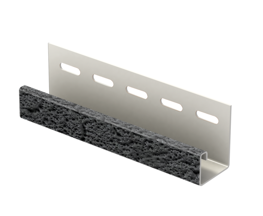 J-профиль Ю-Пласт, Стоун Хаус S-Lock Клинкер Нордик, Графитовый купить в Челябинске